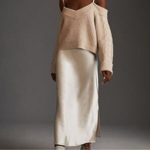 NWT Mare Mare Layered Sweater & Slip Dress